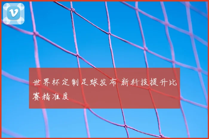 世界杯定制足球发布 新科技提升比赛精准度